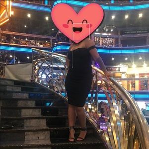 OFF THE SHOULDER DRESS